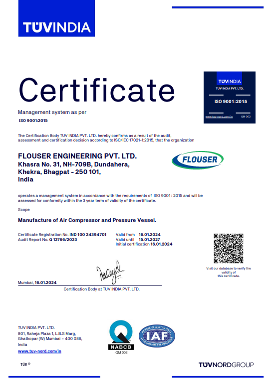 ISO Certificate